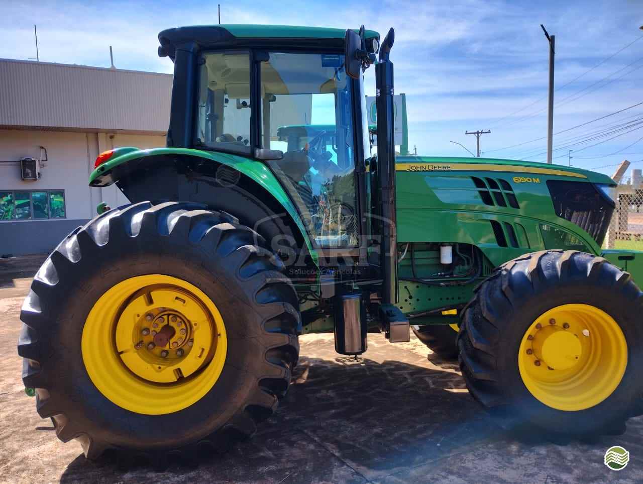 TRATOR JOHN DEERE JOHN DEERE 6190M Tração 4x4 SARF Soluções Agrícolas UBERLANDIA MINAS GERAIS MG